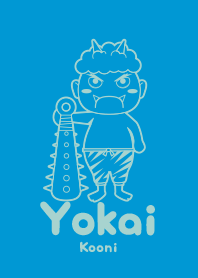 Yokai Kooni Pale yacht blue