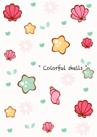 Colorful shells 30