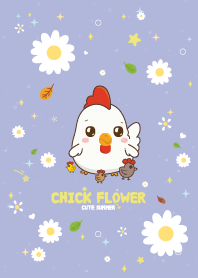 Chicken Flower Summer Violet