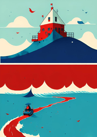 comfortable seaside 513ADF