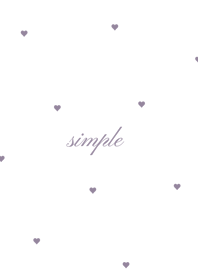 Heart Pattern. WH_graypurple.