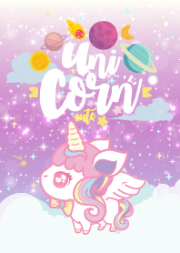 Unicorn Cute Galaxy Star