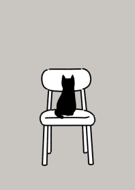 Chair and Cat