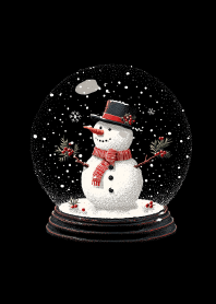 冰晶世界：暖心雪人