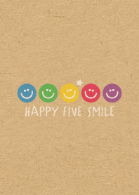 HAPPY FIVE SMILE -STAR KRAFT-
