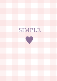 SIMPLE HEART //check purplepink*
