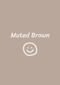 Handwritten Simple Smile | Muted Brown