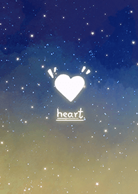 ความรัก/ท้องฟ้าเต็มไปด้วยดวงดาว/สีเหลือง