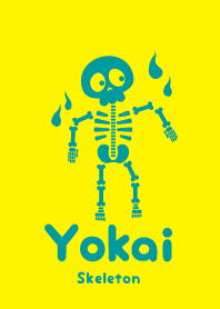 Yokai skeleton Pale lemon