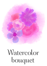 Watercolor bouquet