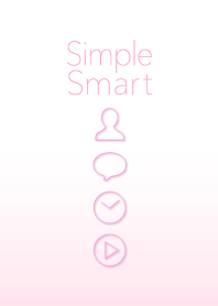 シンプル スマート -スプリング ピンク-