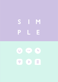 SIMPLE / purple-green.