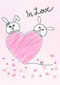 Bunnies in love