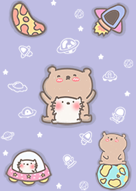 cat & bear simple space