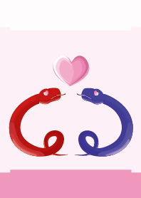 ekst Red (Snake) Love Blue (Snake)