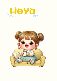 Heya: playful, mischievous child