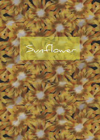 เหลืองดำ : ดอกทานตะวันสีน้ำ