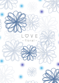 Floral LOVE 21 -watercolor-joc