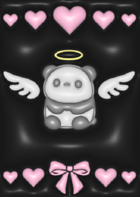 panda bear bearwhite cute Theme3D 10