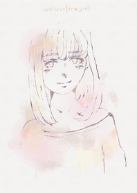 watercolor * girl
