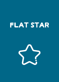 FLAT STAR - Marine Blue
