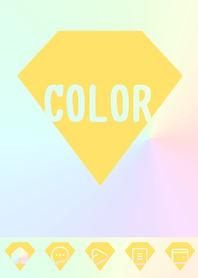 yellow color rainbow  Z14