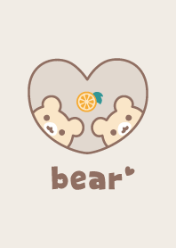 Bear Orange - Brown