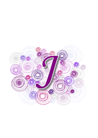 推しのアルファベット「J-紫」