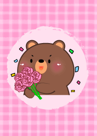 Simple Bear and Pink Theme