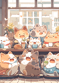 貓咪開趴同學會❤