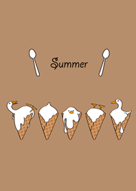 融化了鴨！！！(奶茶色)