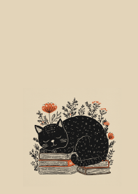 แมวผู้หลงใหลในกลิ่นอายหนังสือ