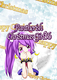 Pantherish Christmas Girl36