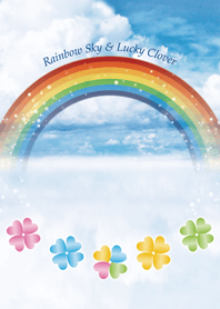 Rainbow Sky & Lucky Clover