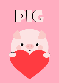 Cute Pig theme Vr.1