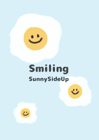 Smiling Sunny Side Up  - Blue