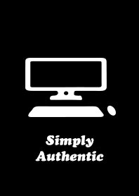 Simply Authentic PC Black-White