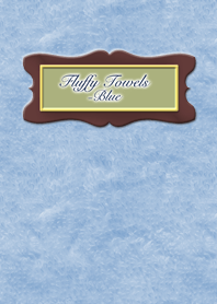 Fluffy Towels -Blue