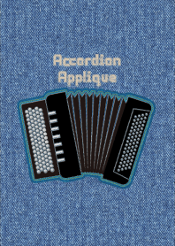 Accordion Applique Black 3