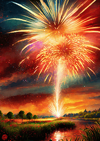Beautiful Fireworks Theme#864