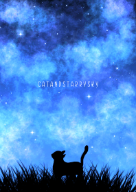 CATANDSTARRYSKY -BLUE-