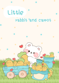 Little rabbit and carrot3