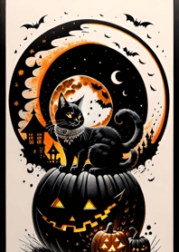 halloween cat 5fd297