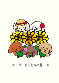 It's summer! Poodle's Summer!!