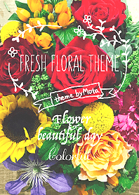 FLESH FLORAL THEME