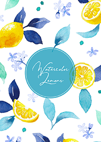 Watercolor Lemons