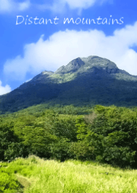 Distant mountains