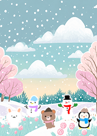Kawaii scandinavian style(Winter-727)