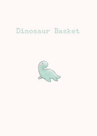 Dinosaur Basket [Beige] 11