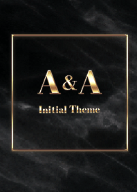 [ A&A ] Initial Theme  Gold Black
